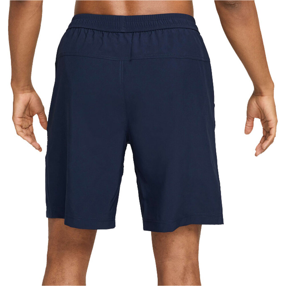 Nike pantalón corto fitness hombre M NK DF FORM 9IN UL SHORT vista trasera