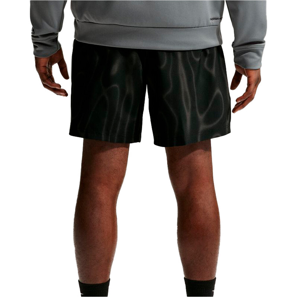 Nike pantalón corto fitness hombre M NK DF FORM AOP SHORT vista trasera