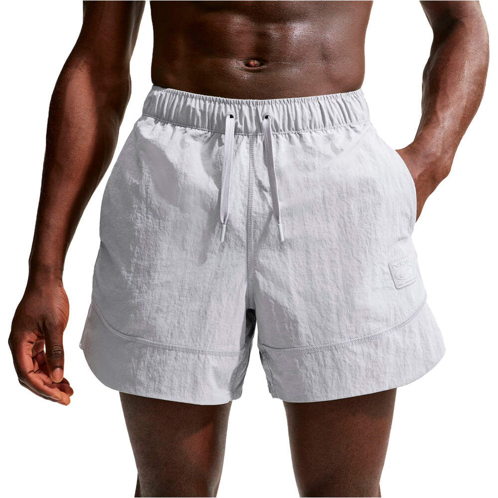 Nike pantalón corto fitness hombre M NK DF NAC WOVEN SHORT 5IN vista detalle