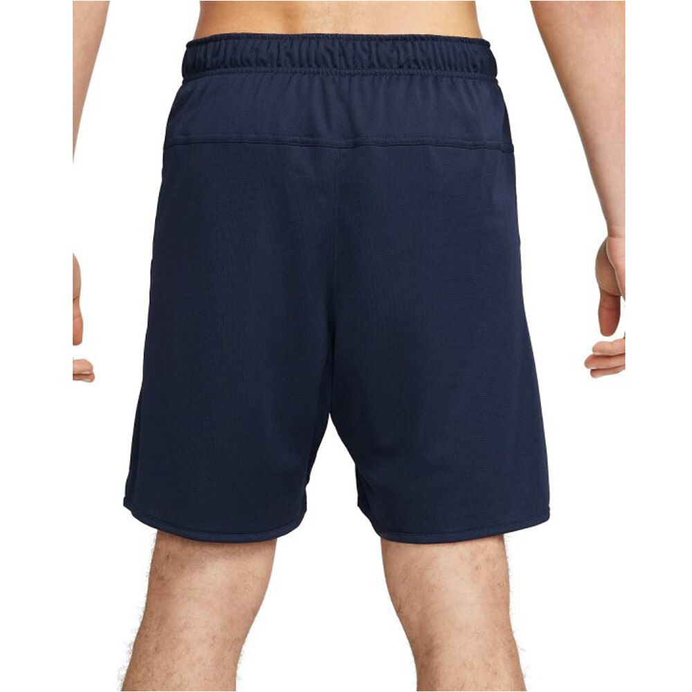 Nike pantalón corto fitness hombre M NK DF TOTALITY KNIT 7IN UL vista trasera