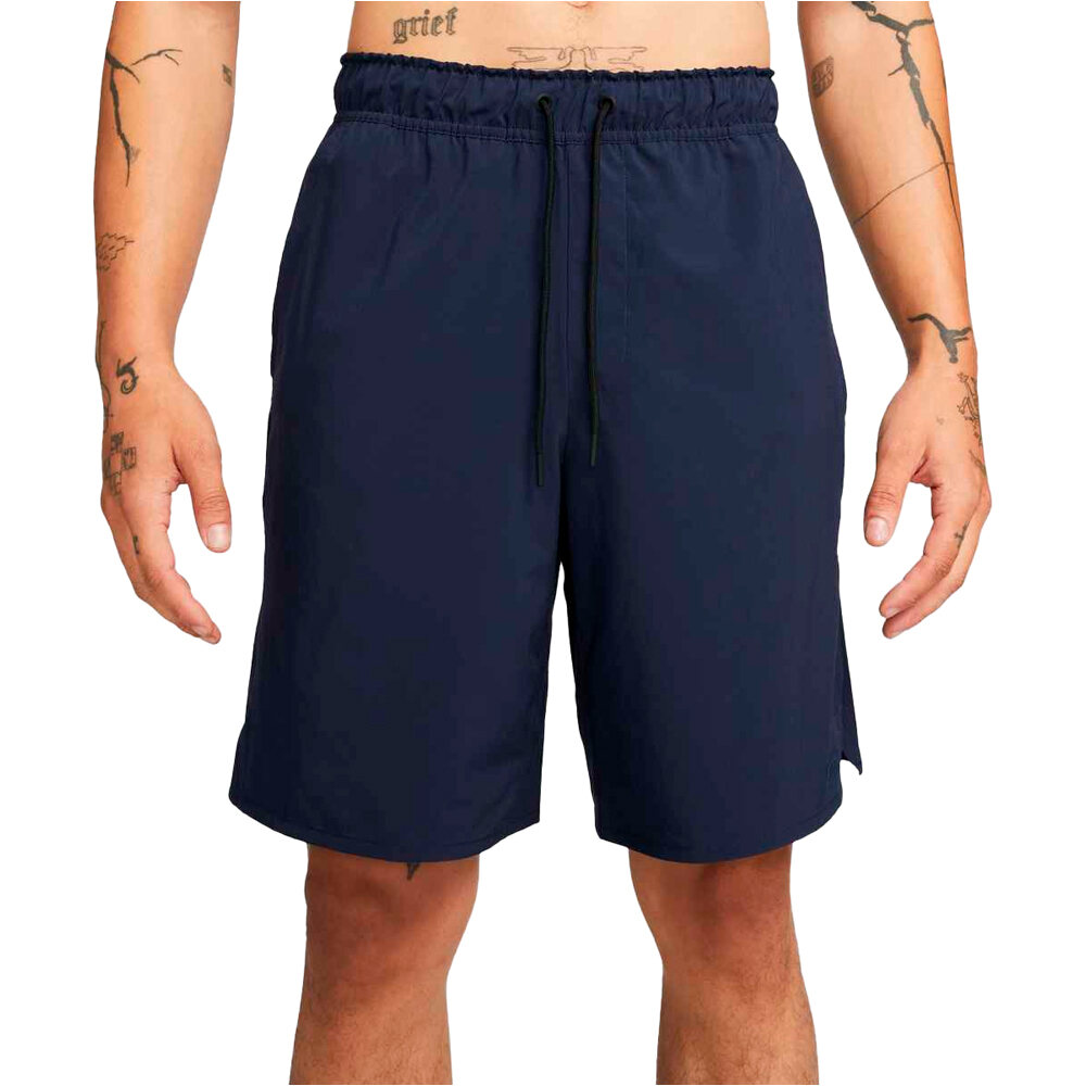 Nike pantalón corto fitness hombre M NK DF UNLIMITED WVN 9IN UL vista frontal