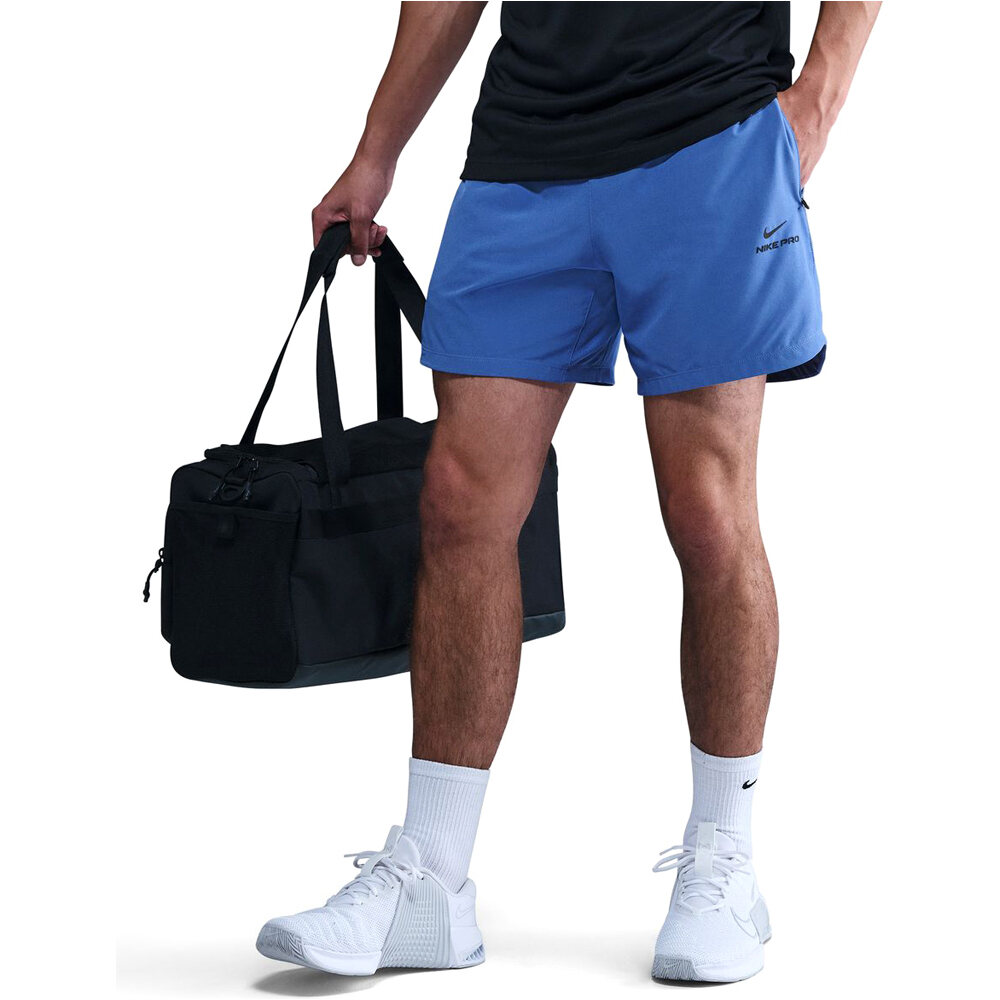 Nike pantalón corto fitness hombre M NP DF NPT 6IN SHORT vista frontal