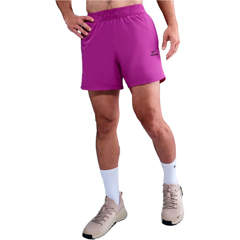 Nike pantalón corto fitness hombre M NP DF NPT 6IN SHORT vista frontal