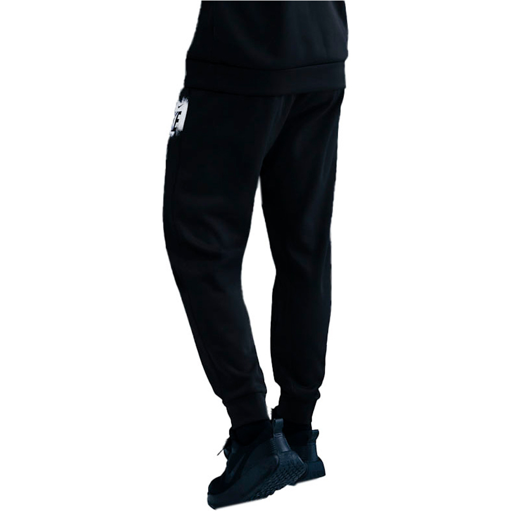 Nike pantalon fitness hombre M NK TF FLEECE JOGGER GFX vista trasera