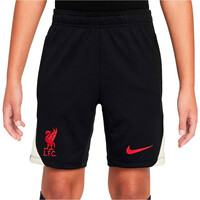 Nike pantalón futbol niño LIVERPOOL 25 Y NK DF STRK SHORT KZ SE vista frontal