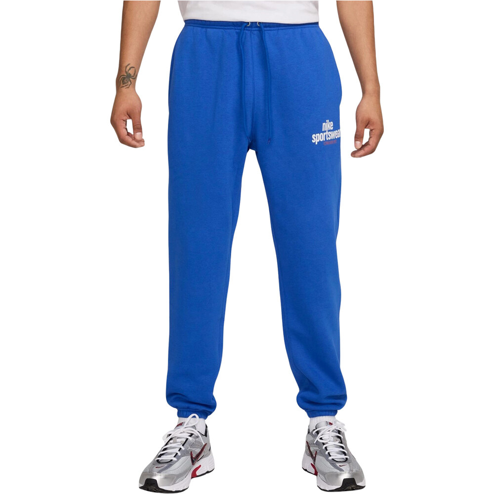 Nike pantalón hombre M NK CLUB BB CF PANT NSW GFX vista frontal