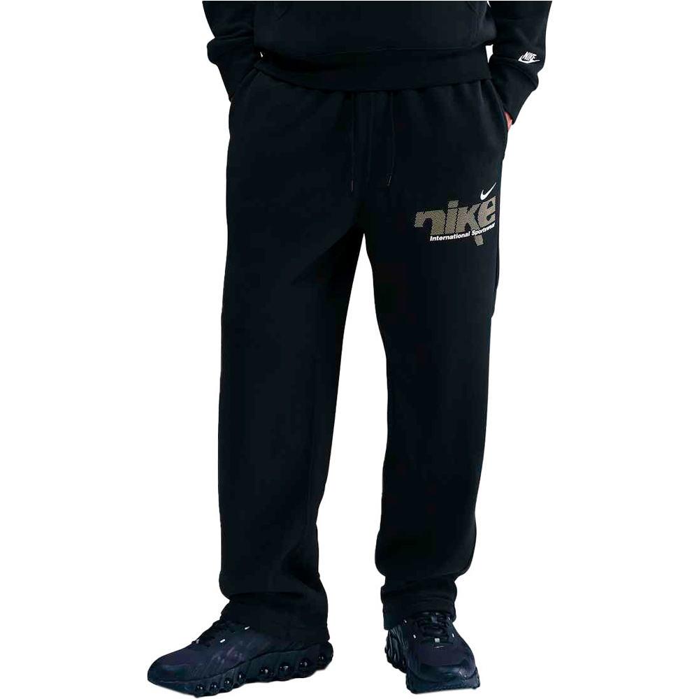 Nike pantalón hombre M NK CLUB BNGEE PNT SWSH SPRT vista frontal