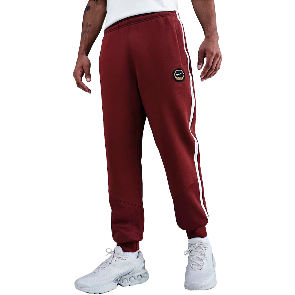 Nike pantalón hombre M NSW CS JOGGER FLC BB vista frontal