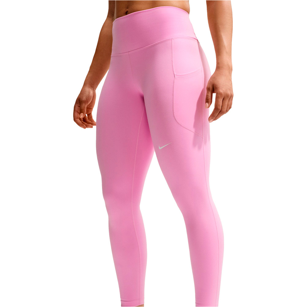 Nike pantalón mujer W NK DF ONE HR 7/8 PKT TGHT vista detalle
