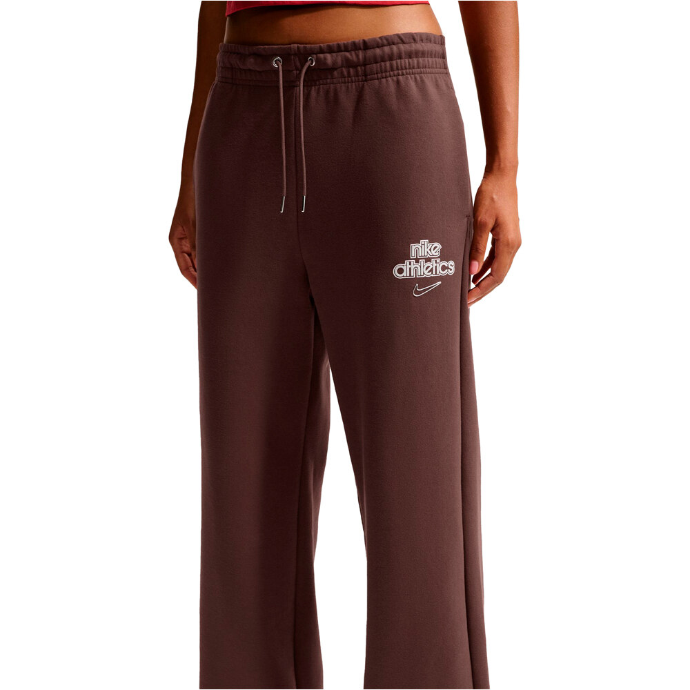 Nike pantalón mujer W NK PHNX FLC HR PANT WD GLS vista detalle