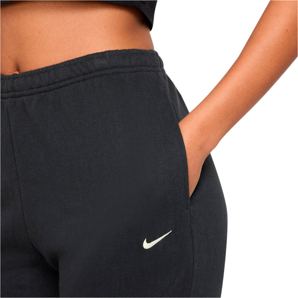 Nike pantalón mujer W NK STDO FLC LW MR STD CF PNT vista detalle