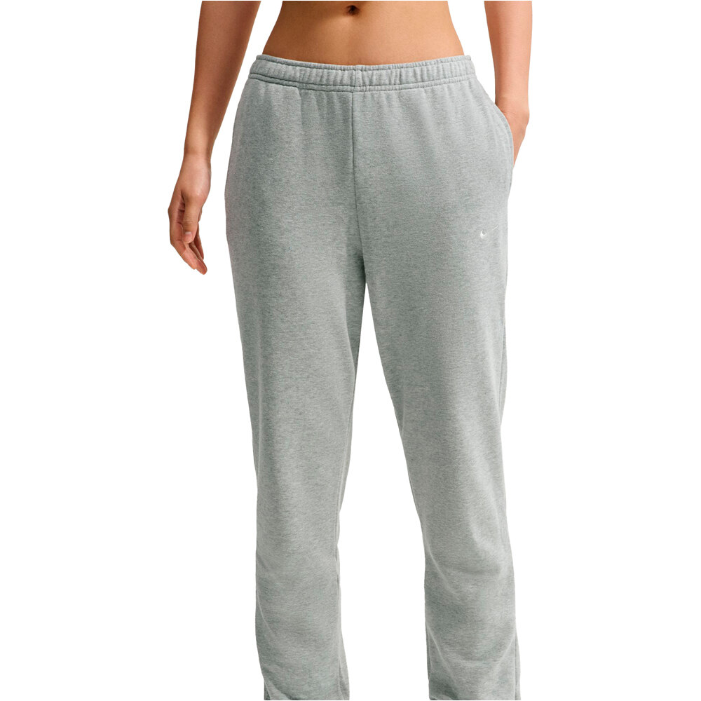 Nike pantalón mujer W NK STDO FLC LW MR STD CF PNT vista detalle