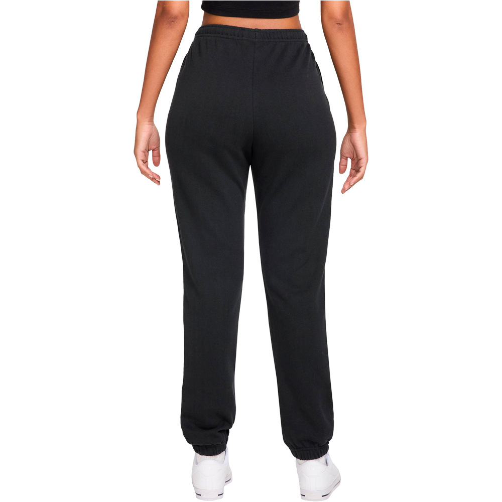 Nike pantalón mujer W NK STDO FLC LW MR STD CF PNT vista trasera