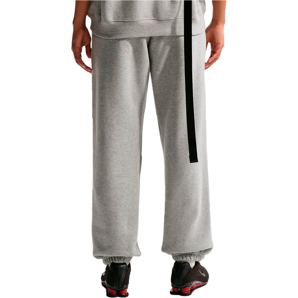 Nike pantalón mujer W NK STDO FLC MW HR OS CFF PNT vista trasera