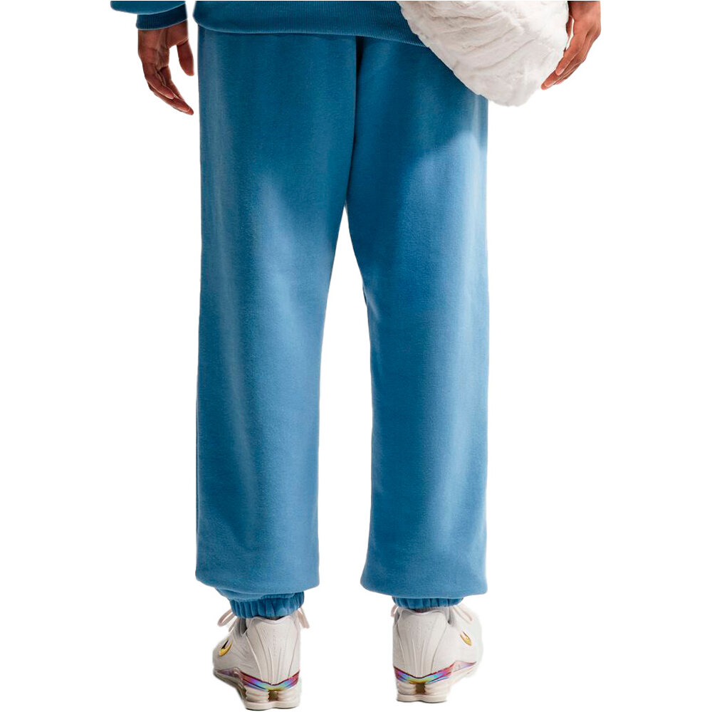 Nike pantalón mujer W NK STDO FLC MW HR OS CFF PNT vista trasera