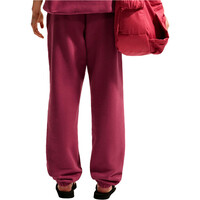 Nike pantalón mujer W NK STDO FLC MW HR OS CFF PNT vista trasera