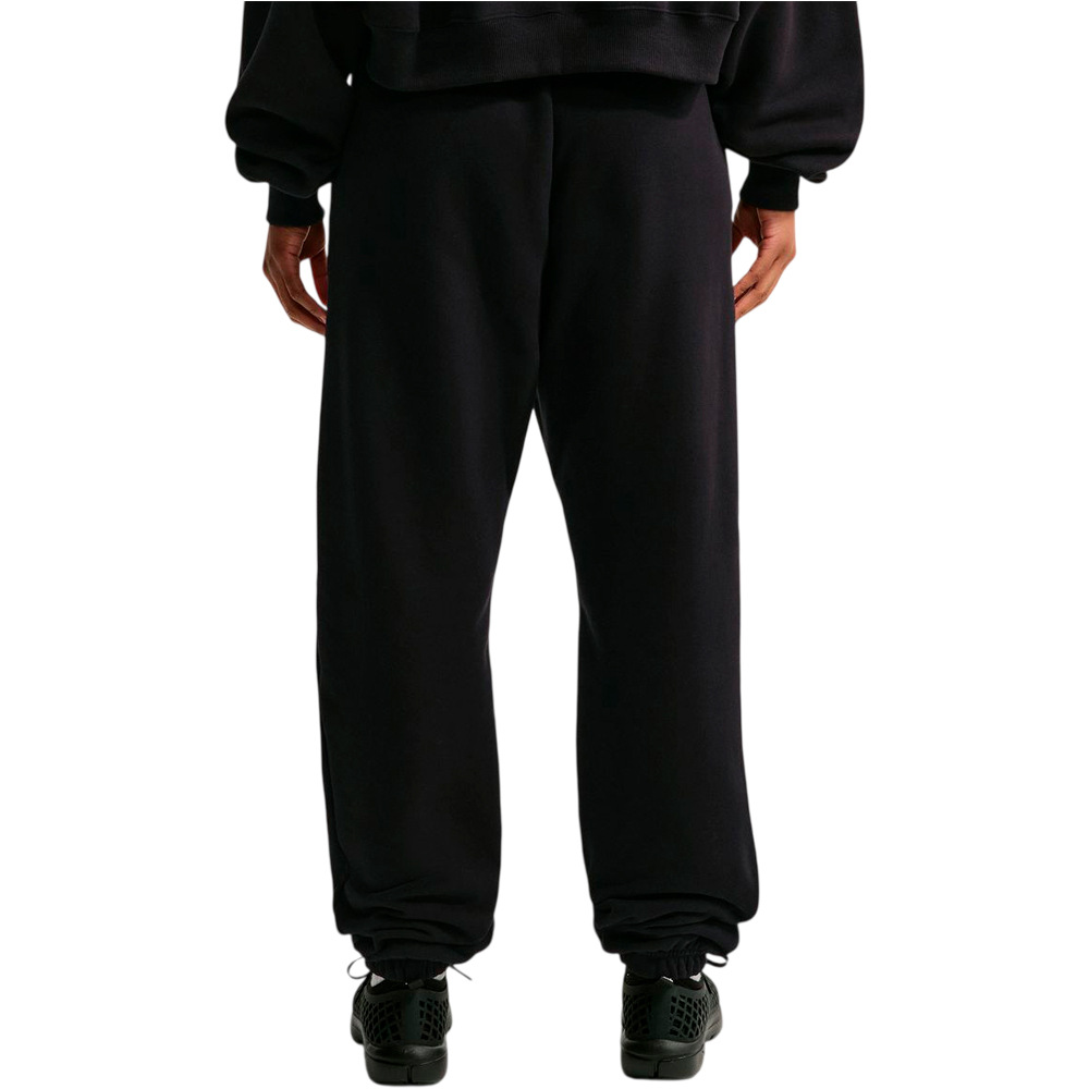 Nike pantalón mujer W NK STDO FLC MW HR OS CFF PNT vista trasera