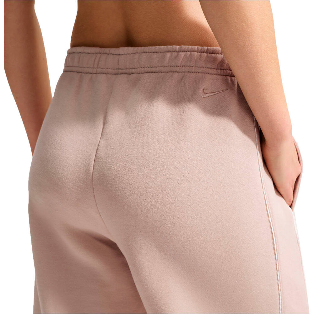 Nike pantalón mujer W NK STDO FLC MW MR SCALLOP WL 03