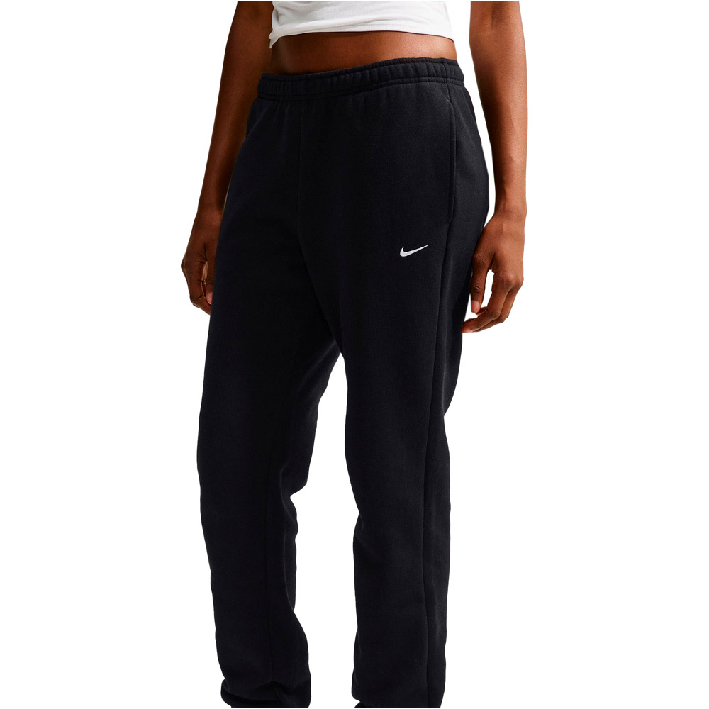 Nike pantalón mujer W NK STDO FLC MW MR STD CF PNT vista detalle