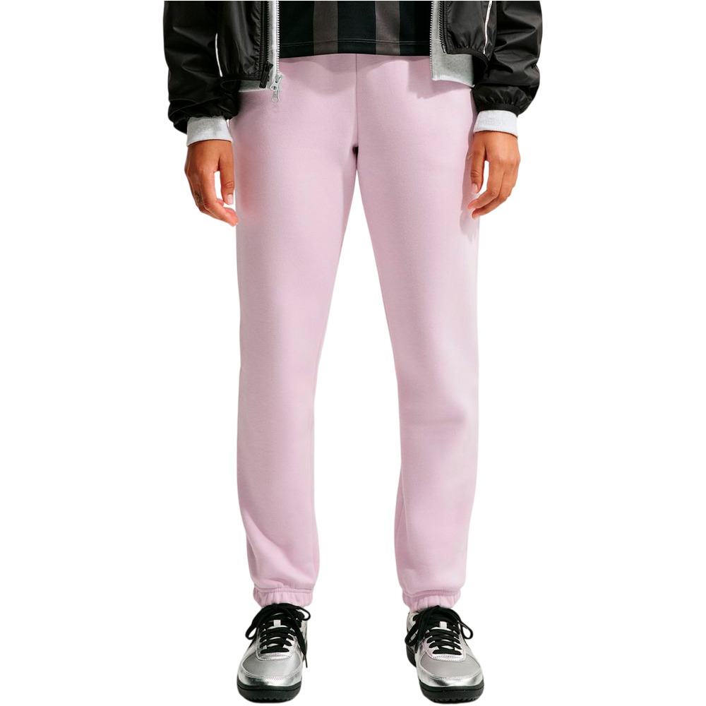 Nike pantalón mujer W NK STDO FLC MW MR STD CF PNT vista frontal