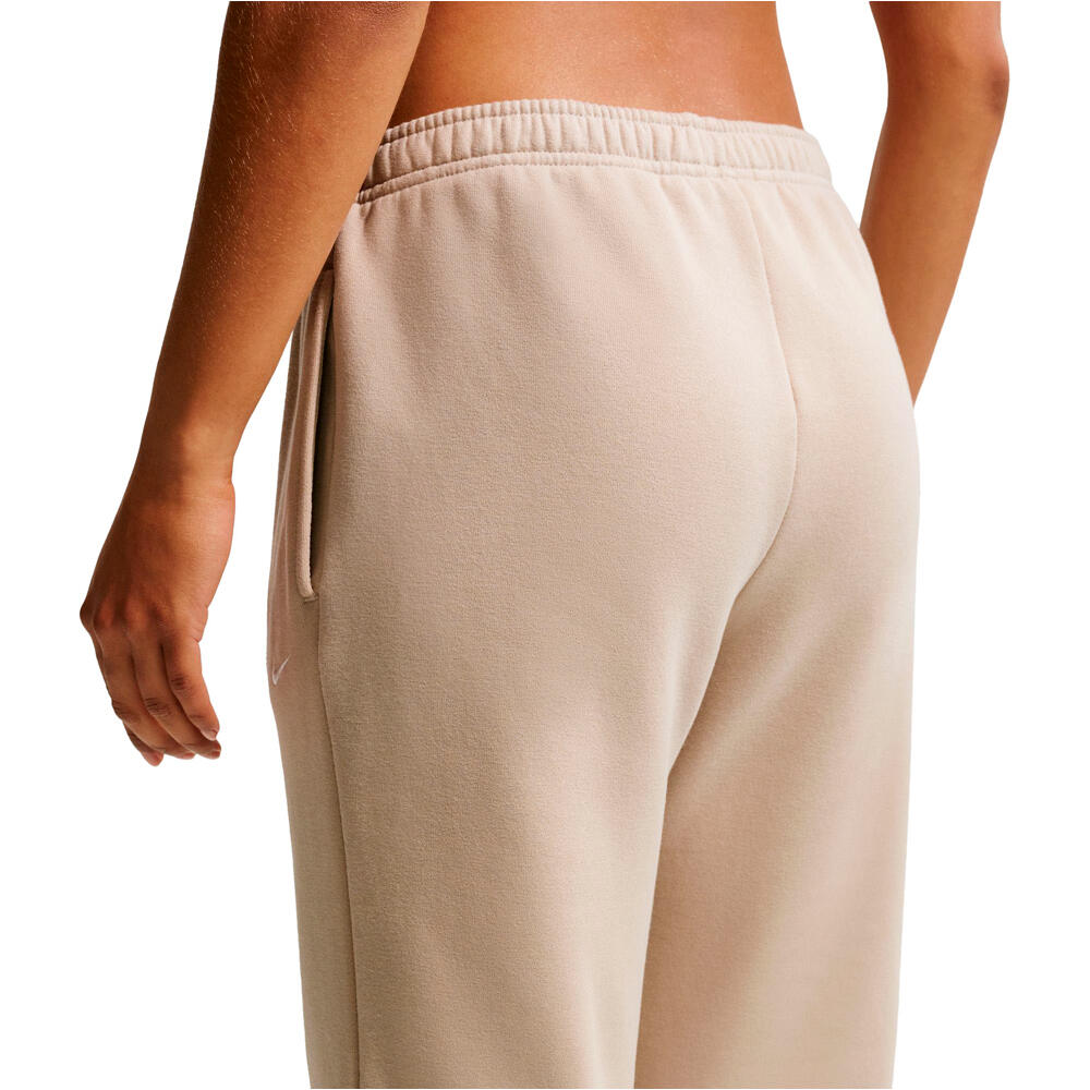 Nike pantalón mujer W NK STDO FLC MW MR STD OH PNT 03