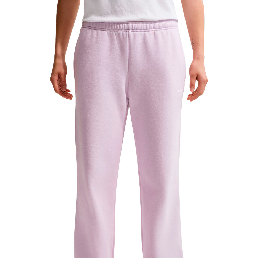 Nike pantalón mujer W NK STDO FLC MW MR STD OH PNT 03