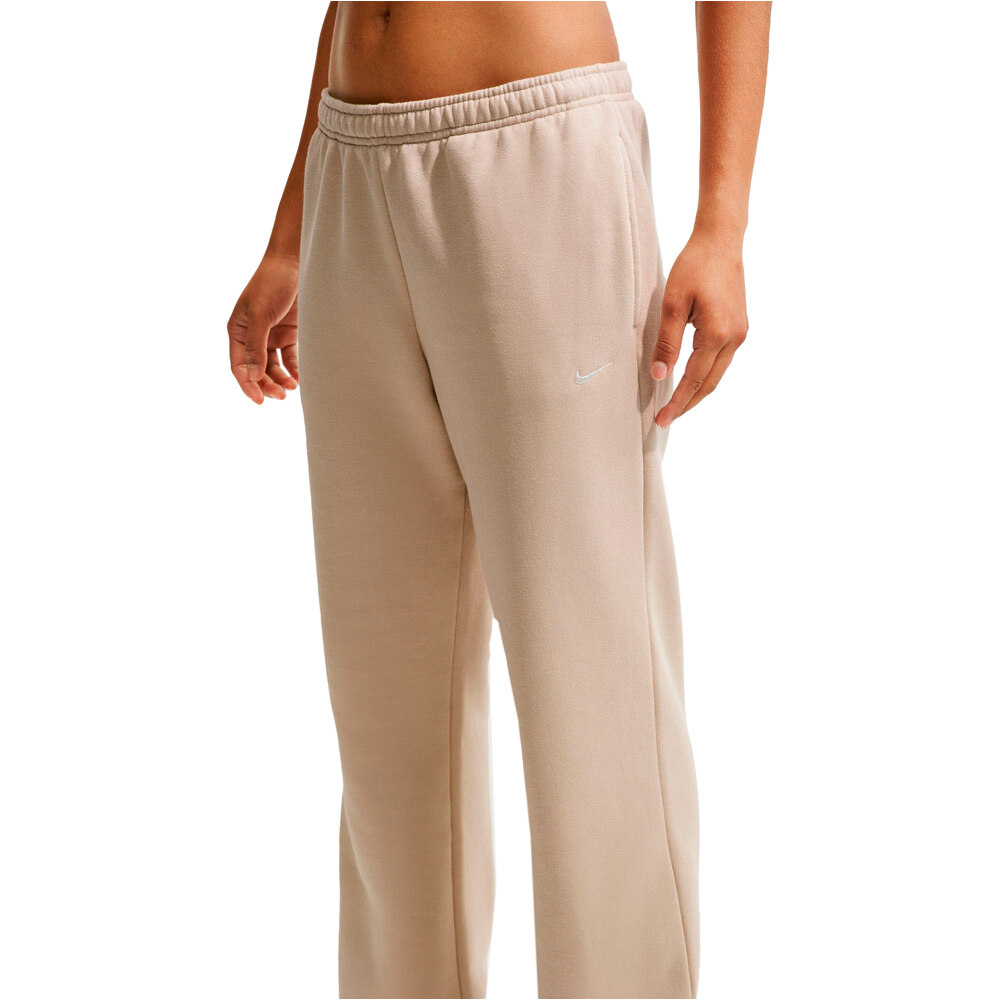 Nike pantalón mujer W NK STDO FLC MW MR STD OH PNT vista detalle