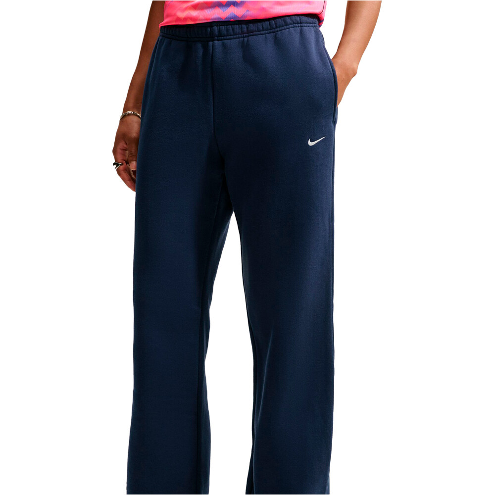 Nike pantalón mujer W NK STDO FLC MW MR STD OH PNT vista detalle