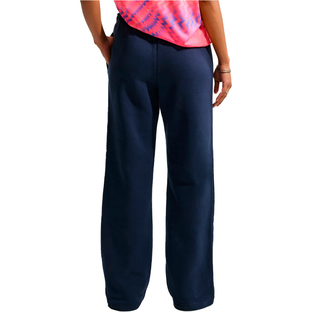 Nike pantalón mujer W NK STDO FLC MW MR STD OH PNT vista trasera