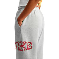 Nike pantalón mujer W NK STDO FLC MW OS LGO CF PNT 03