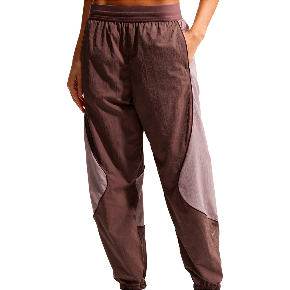 Nike pantalón mujer W NK SWIFT UV RPL MR PANT NV vista detalle