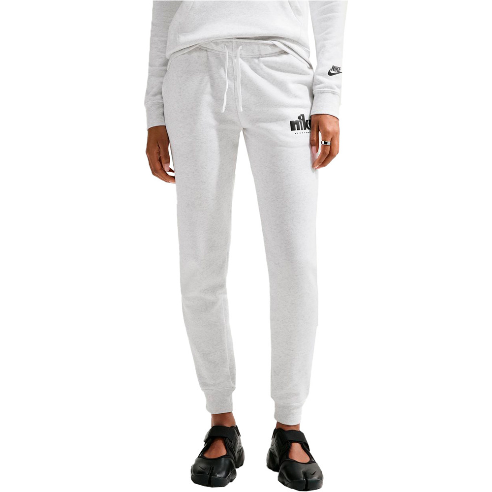 Nike pantalón mujer W NSW CLUB FLC STD GX PANT vista frontal