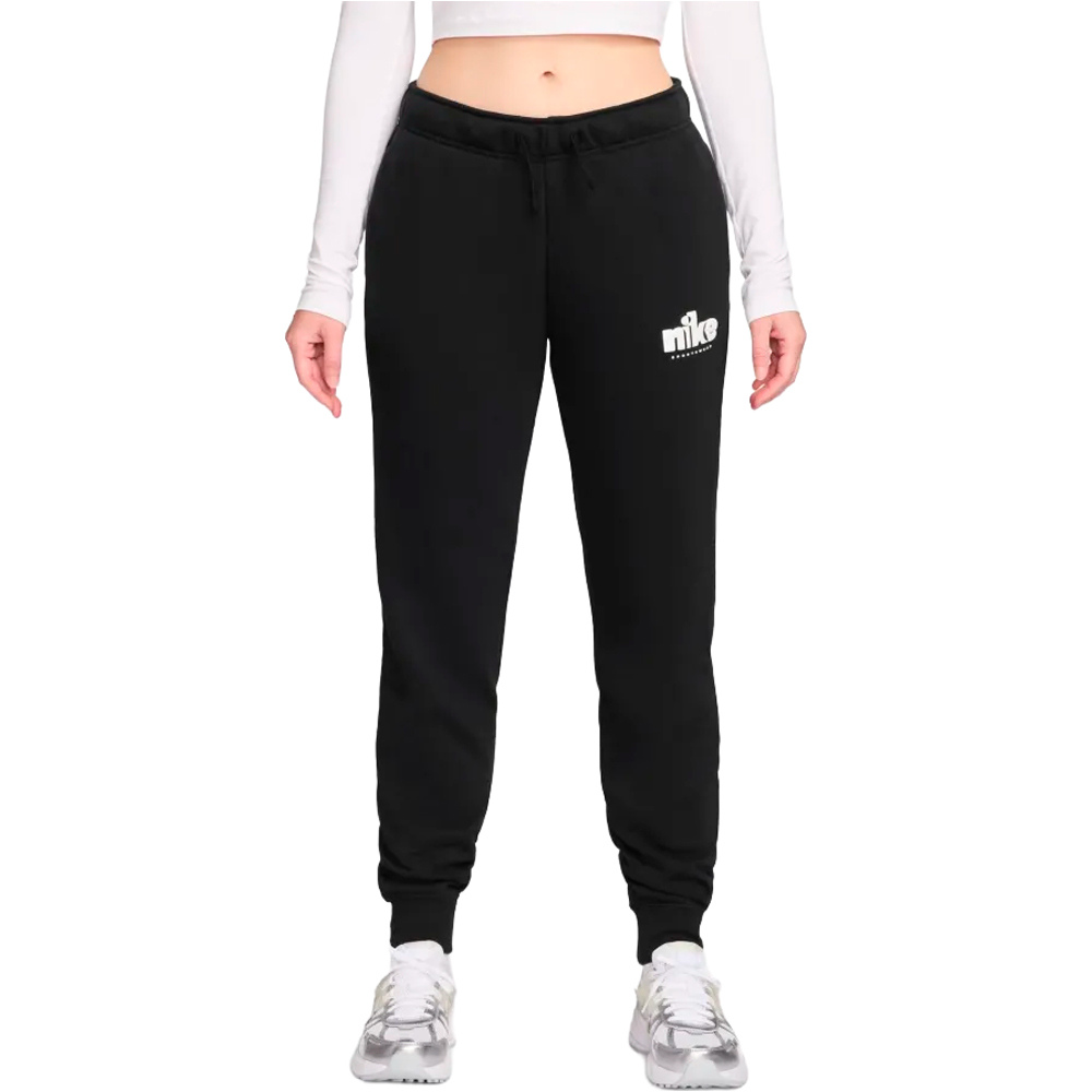 Nike pantalón mujer W NSW CLUB FLC STD GX PANT vista frontal
