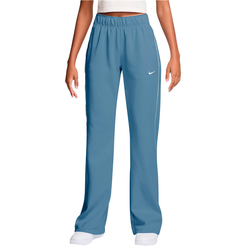 Nike pantalón mujer W NSW NK WR MR POLY KNIT PNT vista frontal