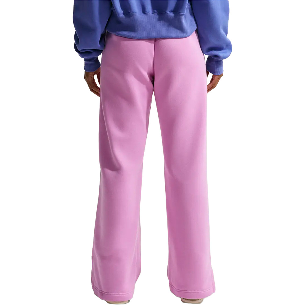 Nike pantalón mujer W NSW PHNX FLC HR PANT WIDE 2 vista trasera