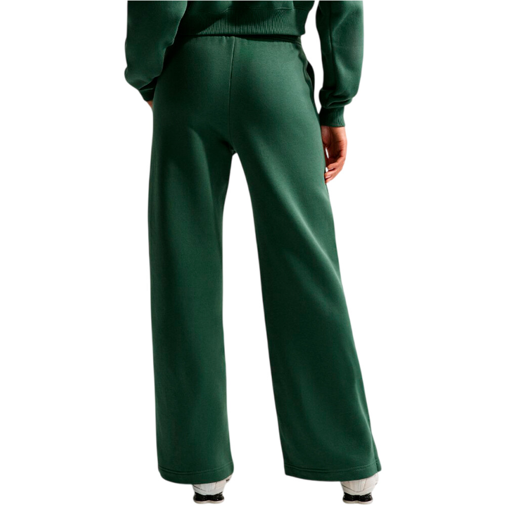 Nike pantalón mujer W NSW PHNX FLC HR PANT WIDE 2 vista trasera