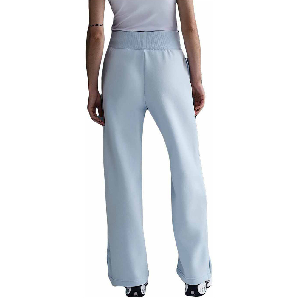 Nike pantalón mujer W NSW PHNX FLC HR PANT WIDE vista trasera