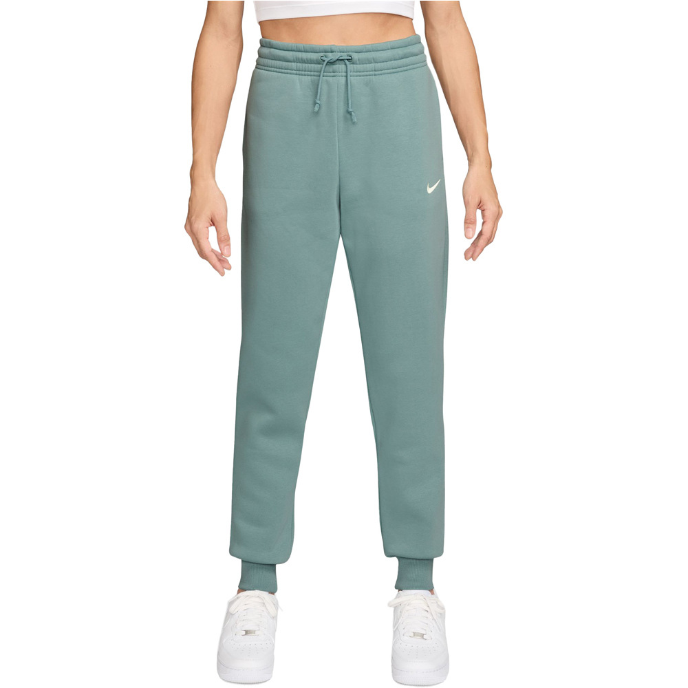 Nike pantalón mujer W NSW PHNX FLC MR PANT STD vista frontal
