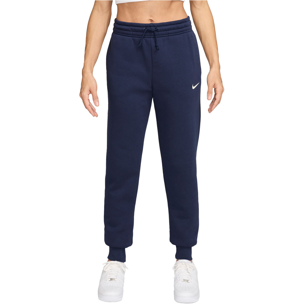 Nike pantalón mujer W NSW PHNX FLC MR PANT STD vista frontal