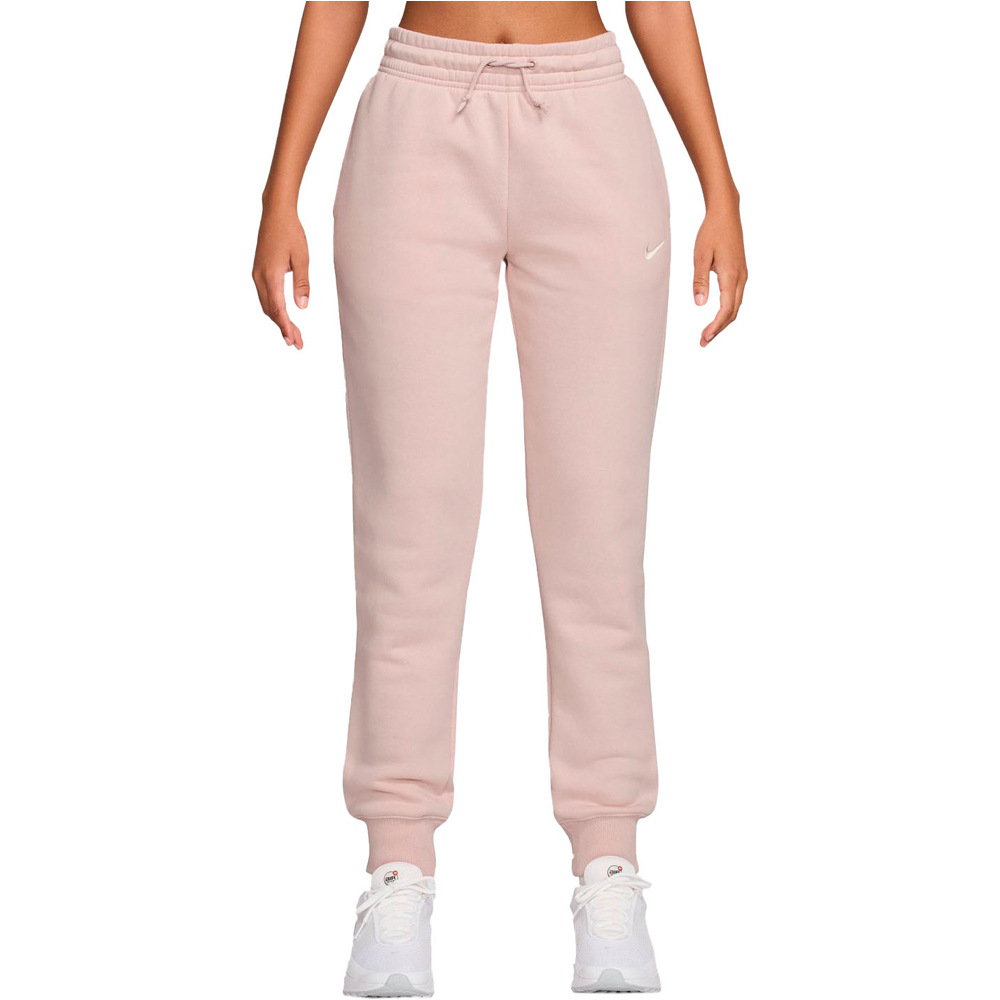 Nike pantalón mujer W NSW PHNX FLC MR PANT STD vista frontal