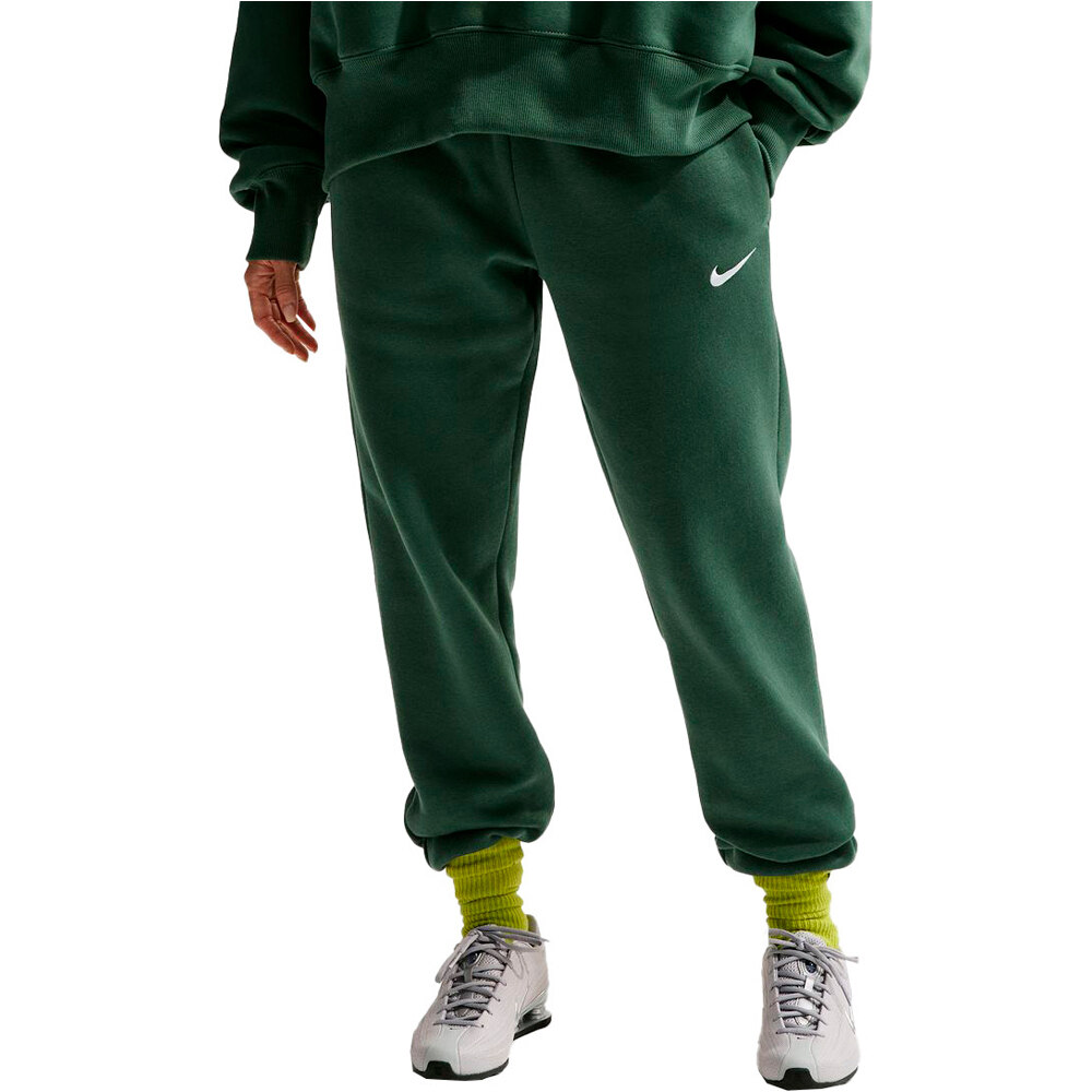 Nike pantalón mujer W NSW PHNX FLC MR PANT STD vista frontal