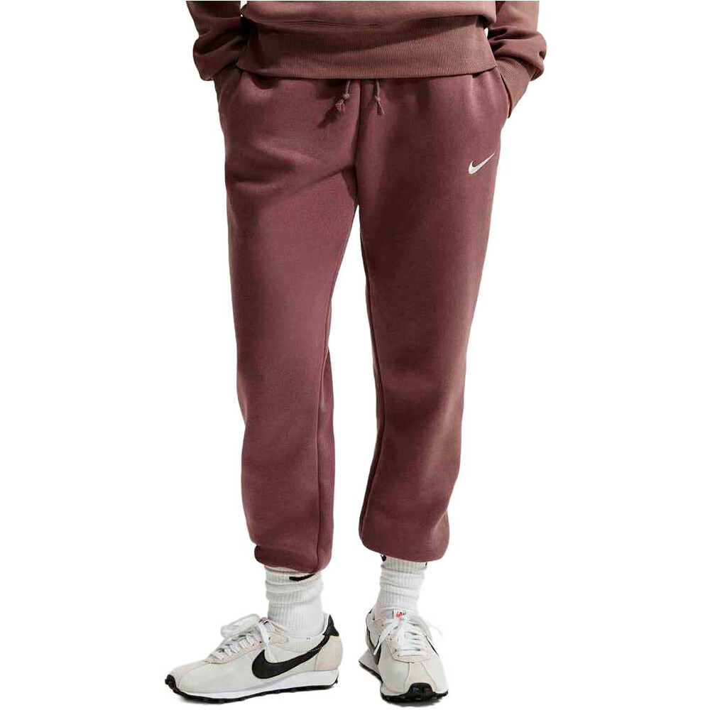 Nike pantalón mujer W NSW PHNX FLC MR PANT STD vista frontal