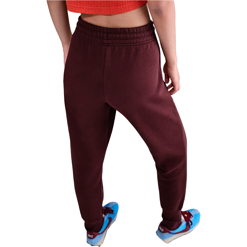 Nike pantalón mujer W NSW PHNX FLC MR PANT STD vista trasera