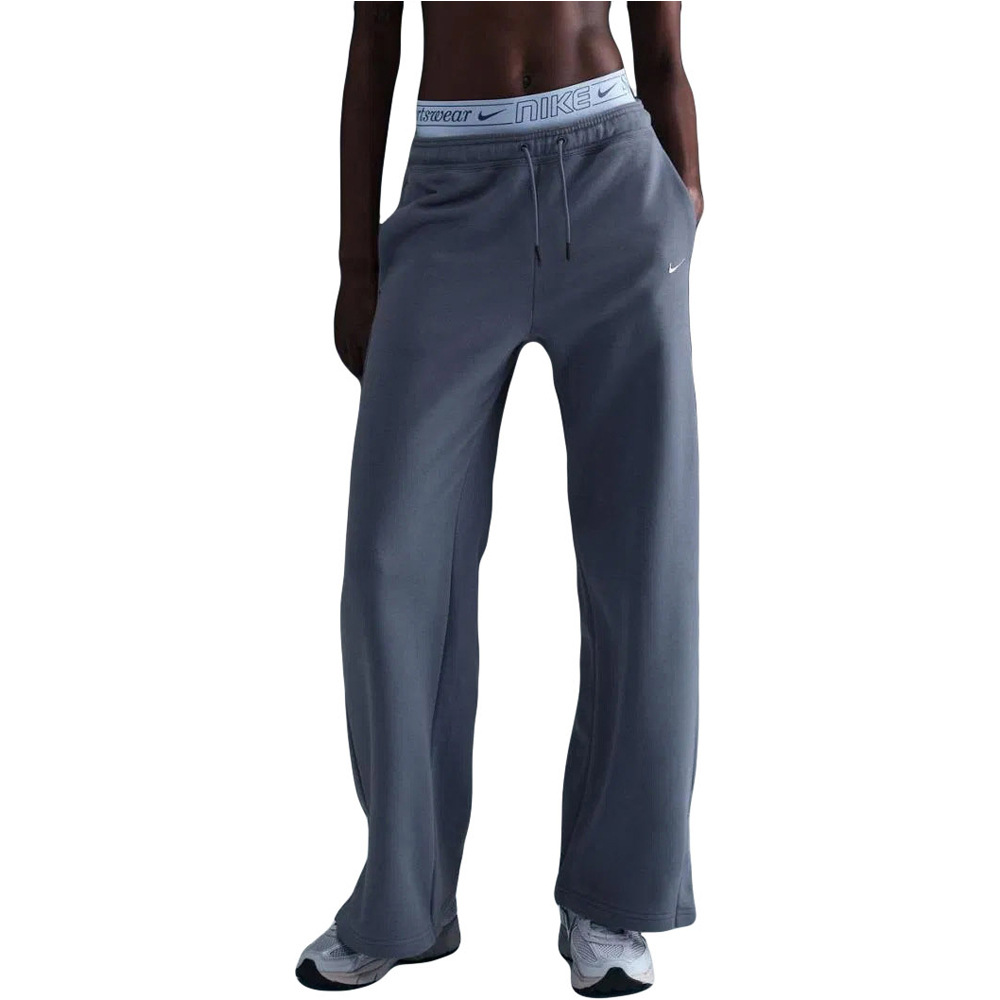 Nike pantalón mujer W NSW PHNX FLC PANT GLS vista frontal