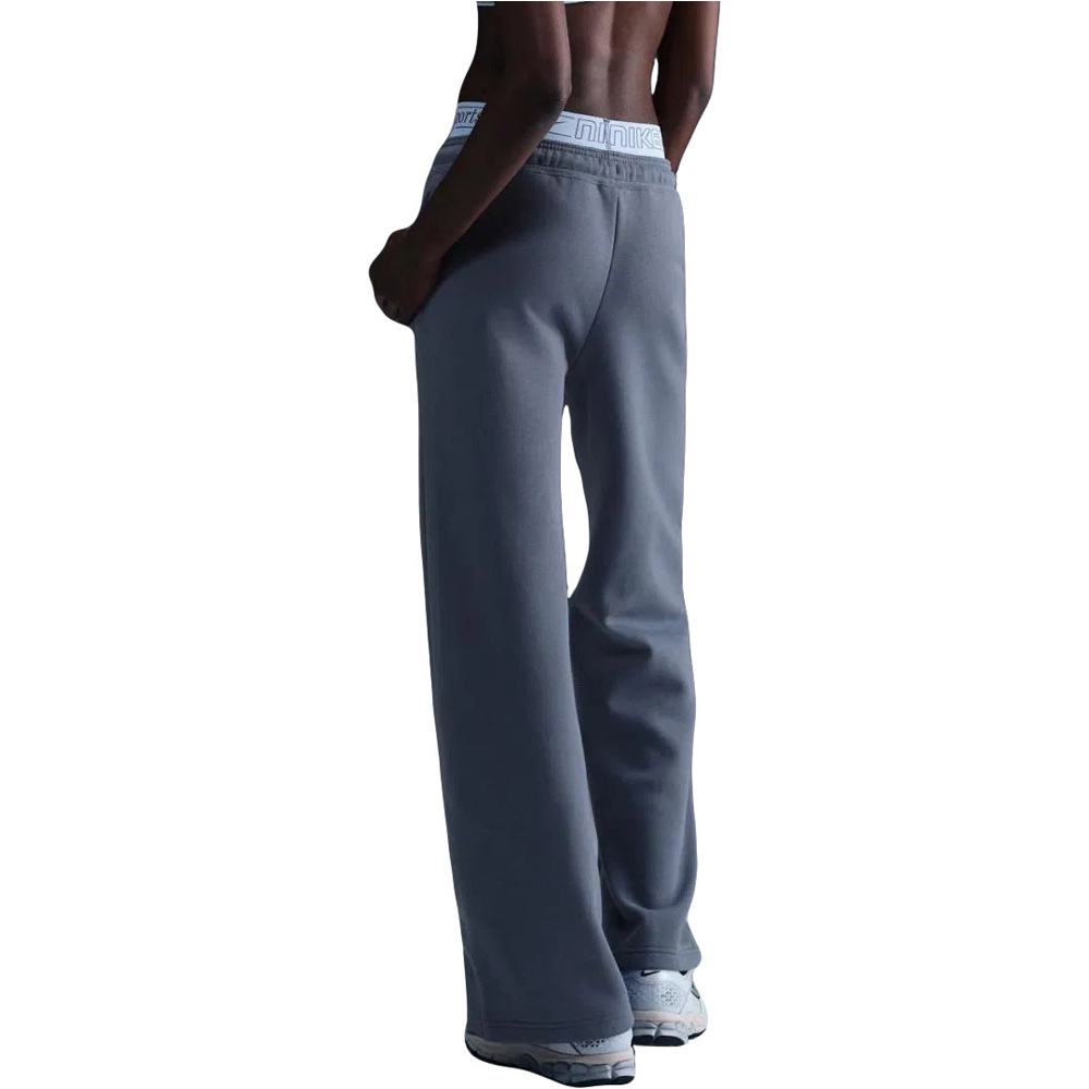 Nike pantalón mujer W NSW PHNX FLC PANT GLS vista trasera