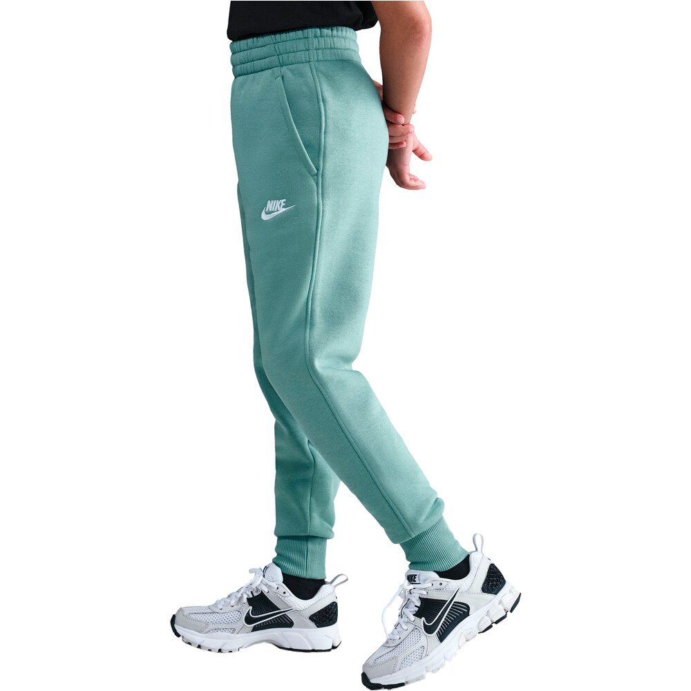 Nike pantalón niña G NSW CLUB FLC HR FTD PNT LBR vista trasera
