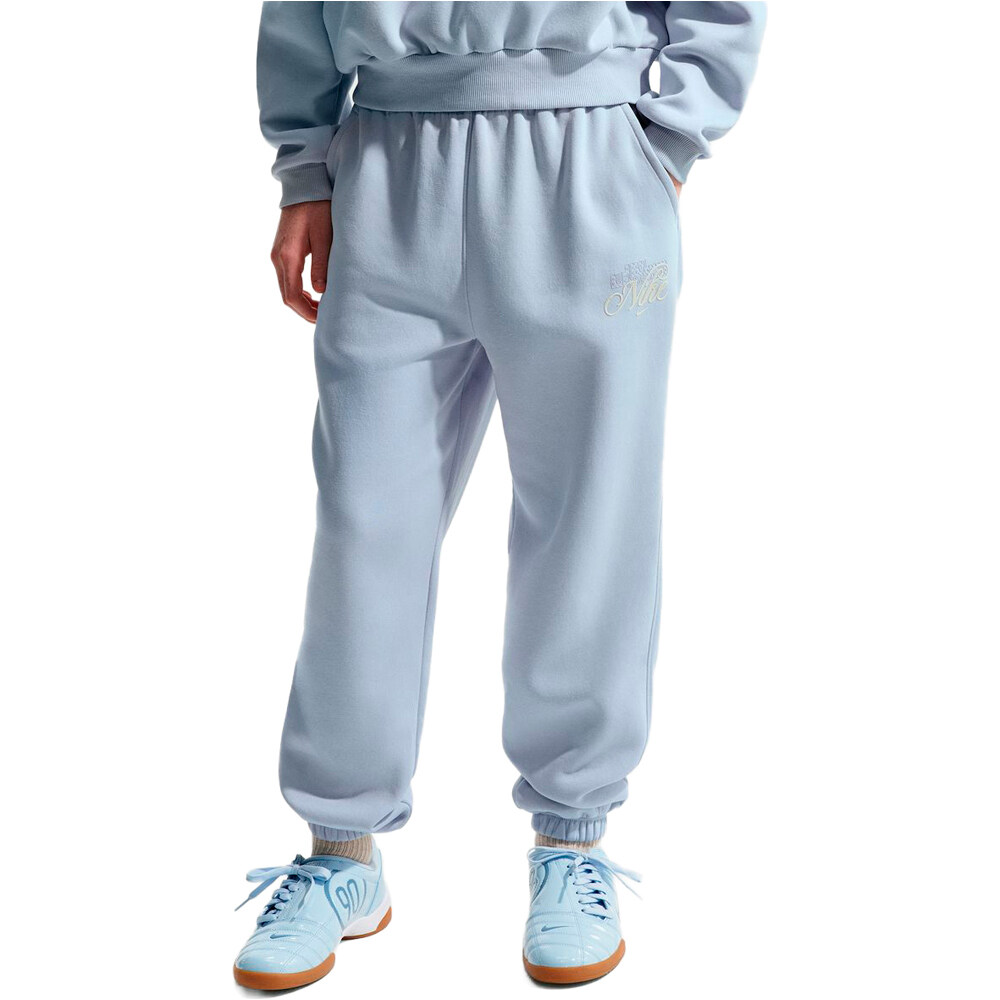 Nike pantalón niña G NSW CLUB FLC LSE PNT GFX vista frontal