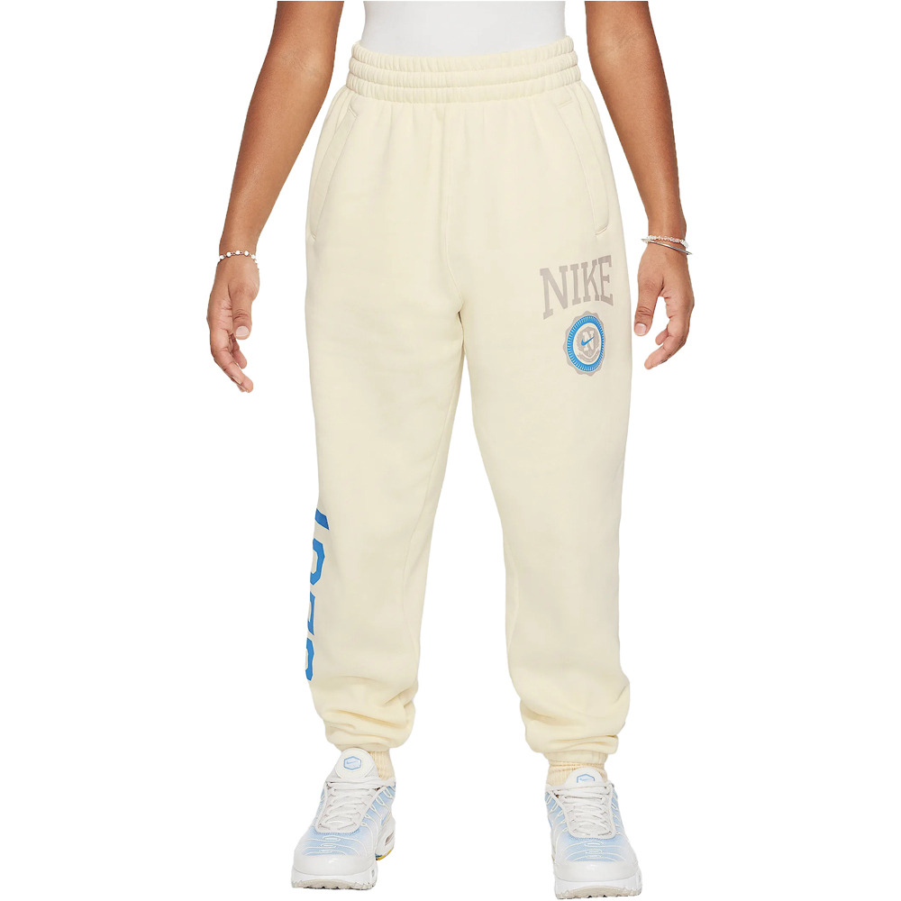 Nike pantalón niña G NSW CLUB FLC LSE PNT GX STAR vista frontal