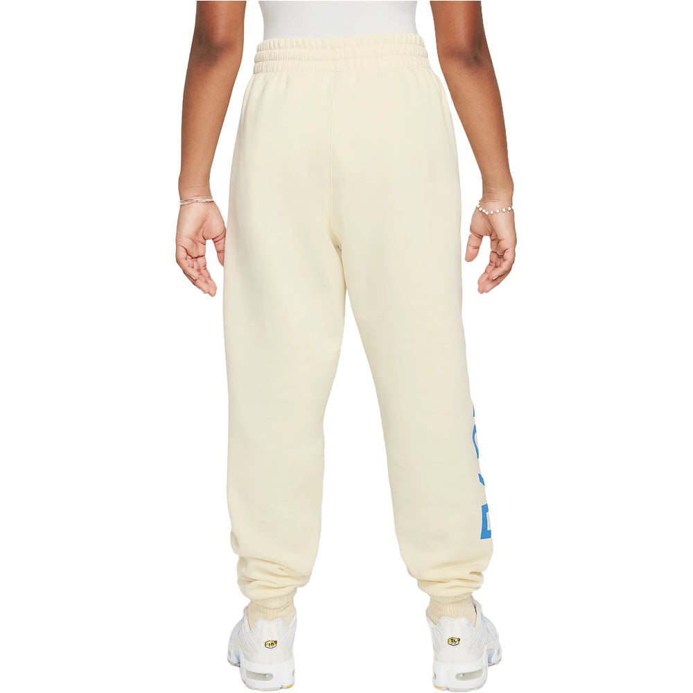 Nike pantalón niña G NSW CLUB FLC LSE PNT GX STAR vista trasera