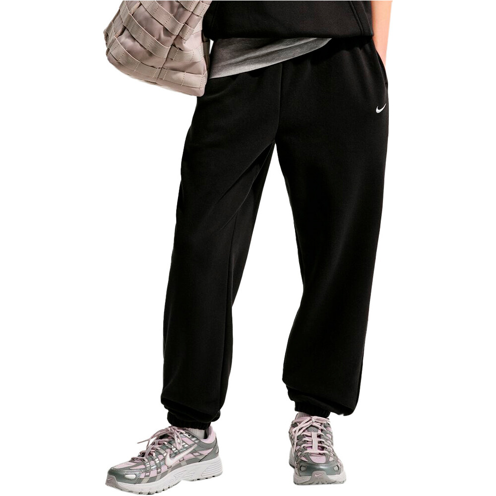 Nike pantalón niña G NSW STUDIO FLC LOOSE PNT LBR vista frontal